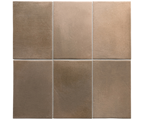 Dlažba jako beton Equipe Miyako Amber Brown Matt 10x15 Mat. - hnědá