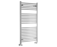 Aqualine Alya Otopné Těleso Oblé 600x1110mm, Chrom