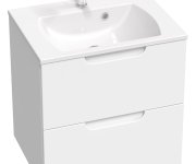 Umyvadlo Classic Slim - Umyvadlo Classic Slim 60, s otvorem pro baterii, s přepadem XJX01160004