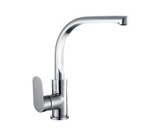 Mereo Dřezová Stojánková Baterie, Viana, S Ramínkem Nad Pákou, Výška 307 Mm, Chrom