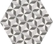 Retro dlažba Codicer Vintage Hex Mix 22x25