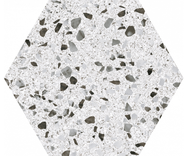 Dlažba jako kámen Codicer Hex 25 Venice White RD3