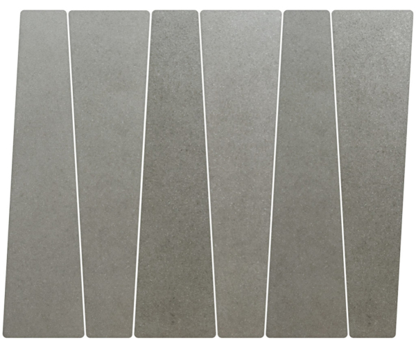 Dlažba Equipe Bamboo Gris 5,6x22,4 Matt. - šedá