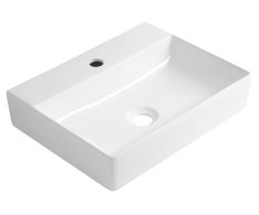 Aqualine Soyo Keramické Umyvadlo 46x36cm, Bílá