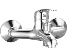 Aqualine 35 Nástěnná Vanová Baterie, Chrom