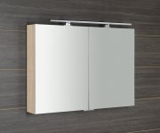 Sapho Mirró Galerka S Led Osvětlením, 100x70x16cm, Jilm Bardini
