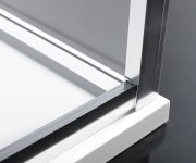Polysan Easy Sprchové Dveře 1300mm, čiré Sklo
