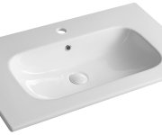 Sapho Set Koupelnová Skříňka Cirasa 80cm S Umyvadlem A Led Zrcadlem, 2x Zásuvka, Dub Alabama