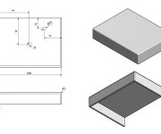 Sapho Tailor Rockstone Deska 80x50 Cm, Provedení Límce C