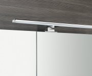 Sapho Mirró Galerka S Led Osvětlením, 80x70x16cm, Dub Alabama