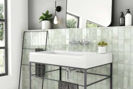 Lesklé obklady Equipe Manacor Mint 7,5x15