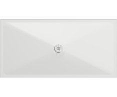 Gsi Keramická Sprchová Vanička, Obdélník 180x90x2cm, Bílá Mat
