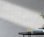 Obklad jako kámen Cifre Kliff Section White 30x90 Matt. Rett. - bílá