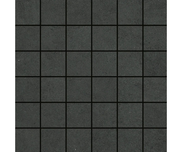 Mozaika jako kámen Saime Neutra Nero Mosaico 30x30 (5x5) Nat. - antracitová