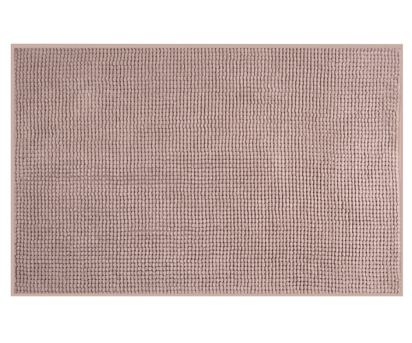 Aqualine Chenill Koupelnová Předložka 50x80cm, 100% Polyester, Béžová