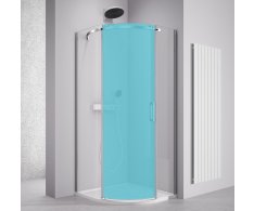 Polysan Thron Komponent čtvrtkruhová Sprchová Zástěna 900x900mm, čiré Sklo, Levá