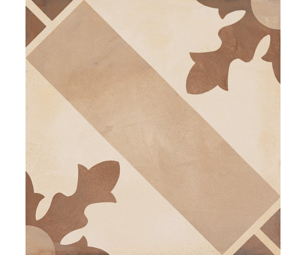 Retro dlažba Marca Corona Terra Cardinale vers. C 20x20 cm 