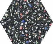 Dlažba jako kámen Codicer Venice Dark Colors Hex 25 - antracitová