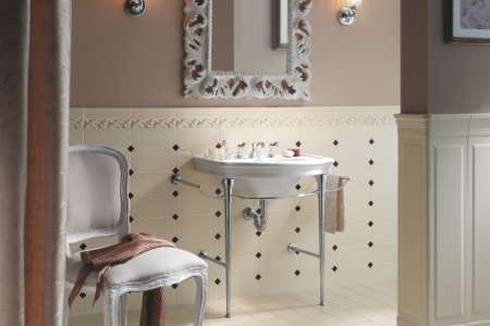 Romantický obklad do koupelny Ceramiche Grazia New Classic