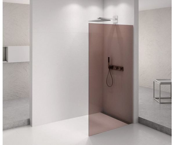 Polysan Architex Chrom Sprchová Zástěna 762mm, Sklo Marron