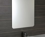 Sapho Ishape Zrcadlo S Broušenou Hranou 50x90cm, Zakulacené Rohy, Cu Free