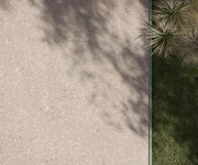 Dlažba jako terrazzo Sant Agostino Glow Sand 60x120 Silk Rett. - béžová (skladem)