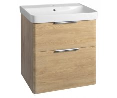 Aqualine Deneb Umyvadlová Skříňka 56,5x55x43,5cm, Dub Emporio