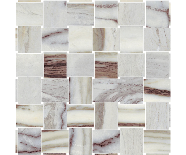 Mozaika jako kámen Sant Agostino Star Storm Marble Indigo 30x30 Nat. Rett.