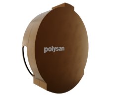 Polysan Ovládání Výpusti Vanové Soupravy S Napouštěním Přepadem, Měď Mat