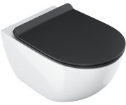 WC sedátko Vita Slim - WC sedátko Vita slim, černá X01862
