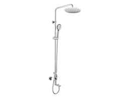 Mereo Viana Vanová Baterie S Talířovou Kulatou Slim Sprchou ø 250 Mm, Nerez