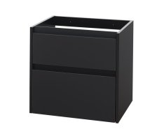 Mereo Opto, Koupelnová Skříňka 60 Cm, černá