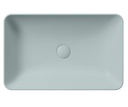 Gsi Nubes Keramické Umyvadlo Na Desku 60x38cm, Ghiaccio Mat