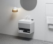 Umyvadlo Lite, bez otvoru pro baterii, bez přepadu - Umyvadlo Lite 60, bez otvoru pro baterii, bez přepadu XJX01360000
