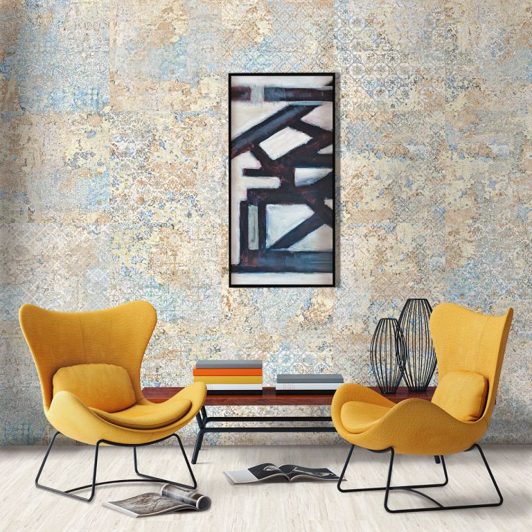 Realizace Interiér s luxusními dekor obklady ze série Aparci Carpet.