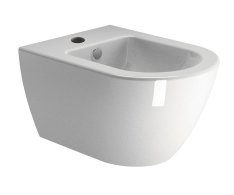 Gsi Pura Bidet Závěsný, 36x50cm, Bílá Extraglaze