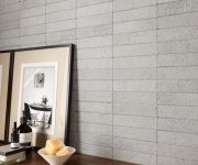 Obklad jako kámen Sant Agostino Tetris Block Pearl Mat 5x20 - šedá