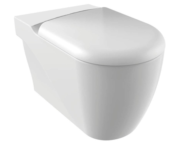 Creavit Grande Wc Mísa Xl Pro Kombi, Spodní/zadní Odpad, 42x73cm, Bílá