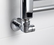 Sapho Corner Simply Připojovací Sada Ventilů Triaxiální, Pravé Provedení, Chrom