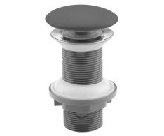 Isvea Umyvadlová Výpust 5/4“, Click-clack, Keramická Zátka, 20-70mm, Antracit