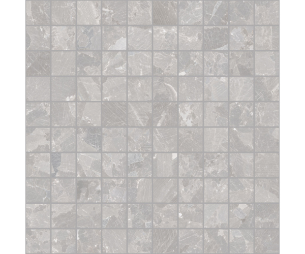 Mozaika jako kámen 41zero42 Solo Mosaic Grey 30x30 - šedá
