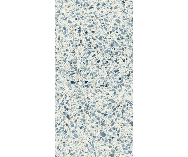 Dlažba jako terrazzo Sant Agostino Iro Next Navy 60x120 Silk. Rett.