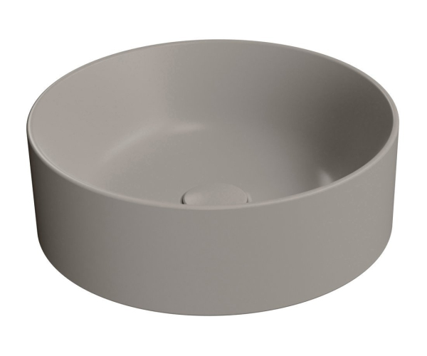 Gsi Kube X Keramické Umyvadlo Na Desku, Průměr 40cm, Tortora Mat