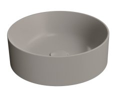 Gsi Kube X Keramické Umyvadlo Na Desku, Průměr 40cm, Tortora Mat