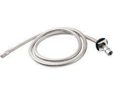 Sapho Sprchová Průchodka Na Okraj Vany Včetně Hadice F1/2"-m3/8" , Hranatá, Chrom