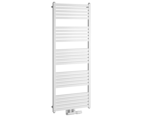 Bruckner Grunt Otopné Těleso Rovné 500x1330 Mm, Středové Připojení, Bílá