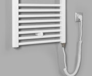Aqualine Direct-e Elektrické Otopné Těleso Rovné 600x960 Mm, 400 W, Bílá