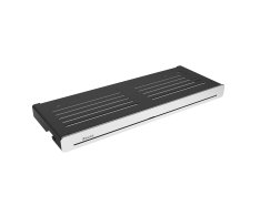 Polička Slim S - Polička Slim S, černá/chrom