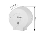 Marplast Zásobník Na Toaletní Papír Max. ø 29cm, Abs, Bílá