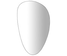 Sapho Sten Zrcadlo S Led Podsvícením 80x55cm
